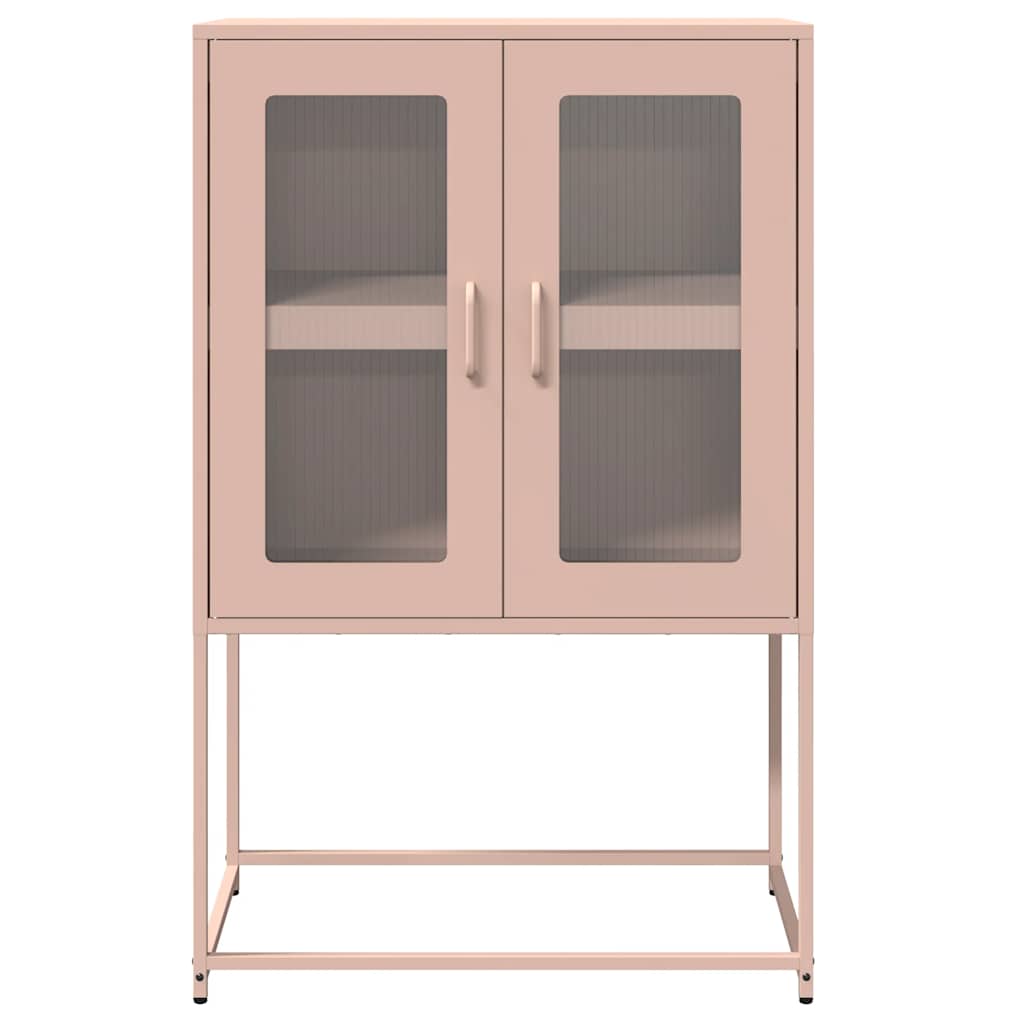 Credenza-Buffet-Armadio da cucina Rosa 68x39x107 cm in Acciaio 865745