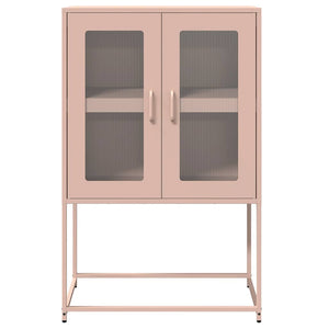 Credenza-Buffet-Armadio da cucina Rosa 68x39x107 cm in Acciaio 865745