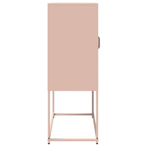 Credenza-Buffet-Armadio da cucina Rosa 68x39x107 cm in Acciaio 865745