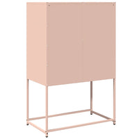 Credenza-Buffet-Armadio da cucina Rosa 68x39x107 cm in Acciaio 865745