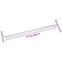 Paragradini 30 pcs Argento 67 cm Alluminio 4013474