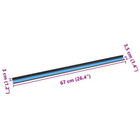 Paragradini 30 pcs Marrone 67 cm Alluminio 4013481