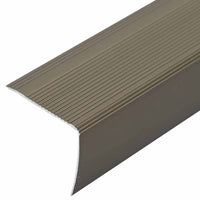 vidaXL Paragradini 10 pcs Champagne 67 cm Alluminio