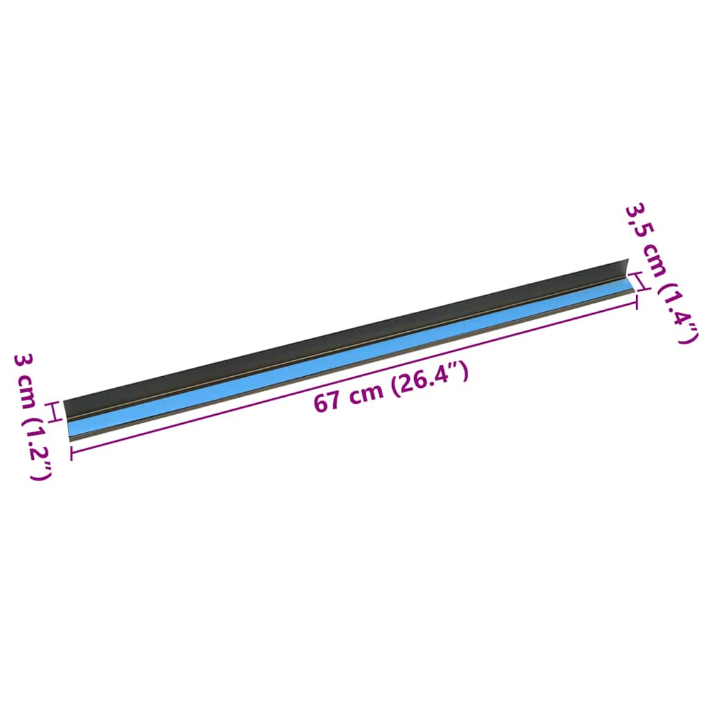 Paragradini 30 pcs Champagne 67 cm Alluminio 4013487