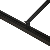 vidaXL Tavolino 80x80x35 cm in Legno Massello di Mango Grezzo