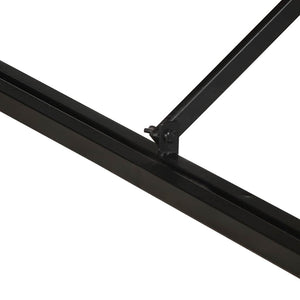 vidaXL Tavolino 80x80x35 cm in Legno Massello di Mango Grezzo