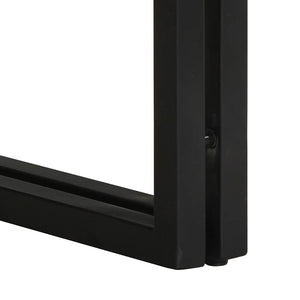 Tavolino 80x80x35 cm in Legno Massello di Mango Grezzo 4016670