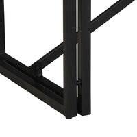 Tavolino 100x50x35 cm in Legno Massello di Mango Grezzo 4016673