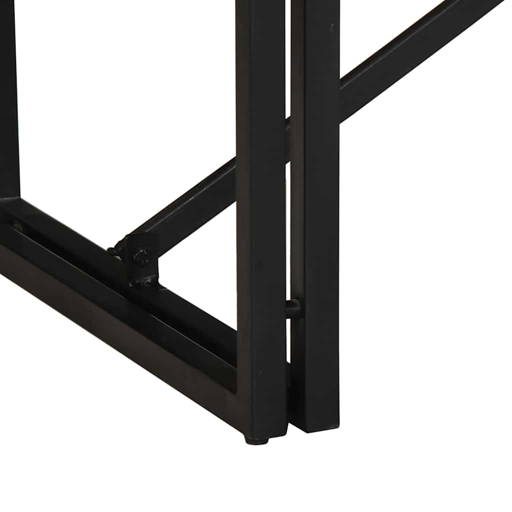 Tavolino Salotto Multicolore 80x40x35cm Legno Massello Recupero 4016677