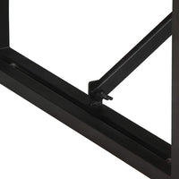 Tavolino Salotto Multicolore 80x40x35cm Legno Massello Recupero 4016677