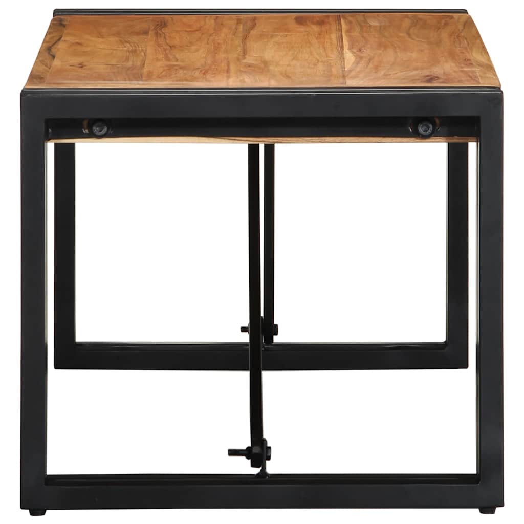 Tavolino da Salotto 80x40x35 cm in Legno Massello di Acacia 4016678