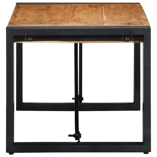 Tavolino da Salotto 80x40x35 cm in Legno Massello di Acacia 4016678