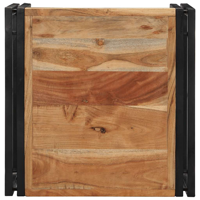 Tavolino da Caffè 50x50x35 cm Legno Massello di Acacia 4016681