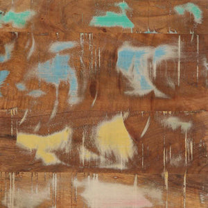 vidaXL Comodino 40x40x59 cm in Legno Massello di Recupero