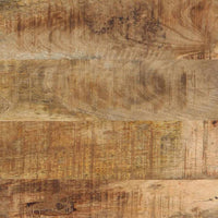 vidaXL Comodino 40x40x50 cm in Legno Grezzo Massello di Mango