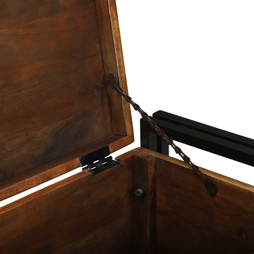 Scatola di Stoccaggio  Multicolore 80 x 50 x 50 cm - Legno Recuperato 4016746