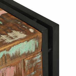 vidaXL Scatola di Stoccaggio 40 x 40 x 40 cm Legno massello di acacia