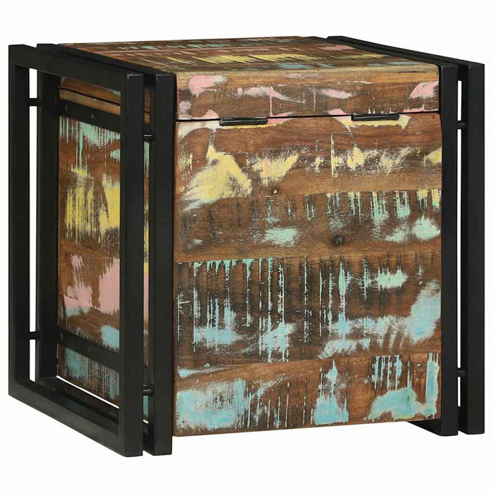 Scatola di Stoccaggio 40 x 40 x 40 cm Legno massello di acacia 4016749