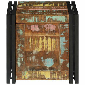 vidaXL Scatola di Stoccaggio 40 x 40 x 40 cm Legno massello di acacia