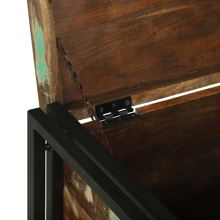 Cassa di stoccaggio  60 x 40 x 41 cm in legno di recupero 4016752