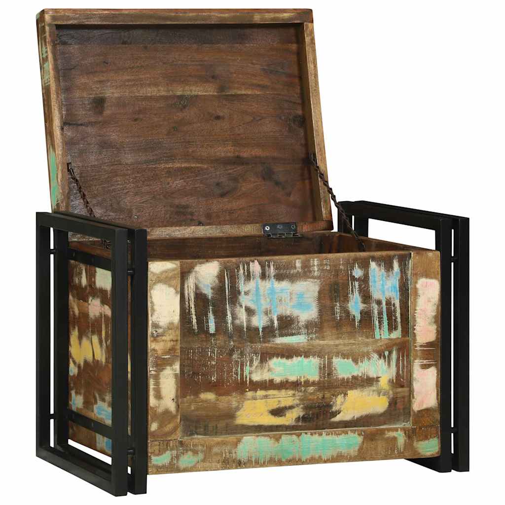 Cassa di stoccaggio  60 x 40 x 41 cm in legno di recupero 4016752