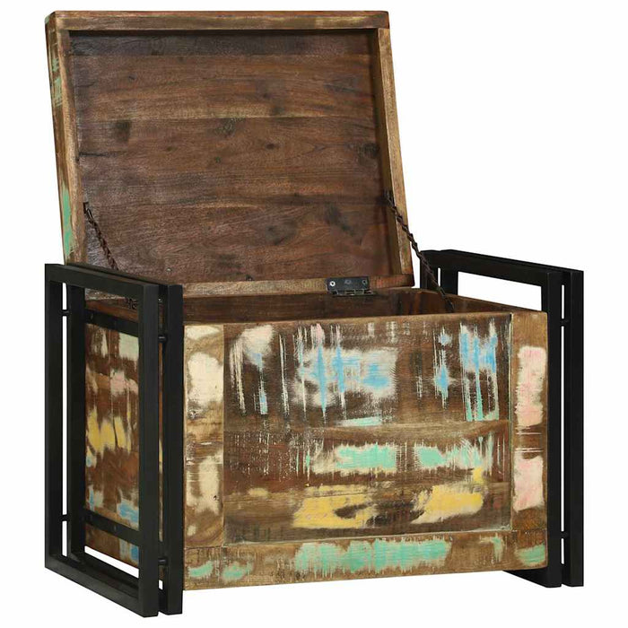 Cassa di stoccaggio  60 x 40 x 41 cm in legno di recupero 4016752