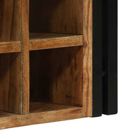 Portabottiglie 46x35x27.5 cm Legno Massello di Acacia 4016759