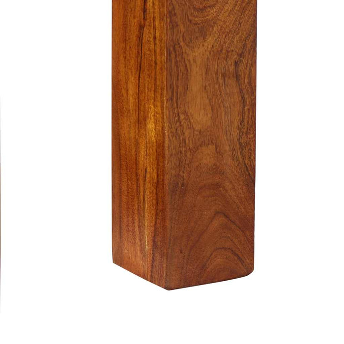 Tavolo Consolle 110x35x75 cm in Legno Massello di Acacia