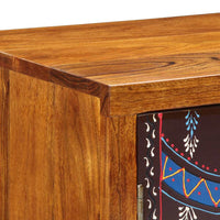vidaXL Credenza Multicolore 50x35x60 in Legno Massello di Acacia