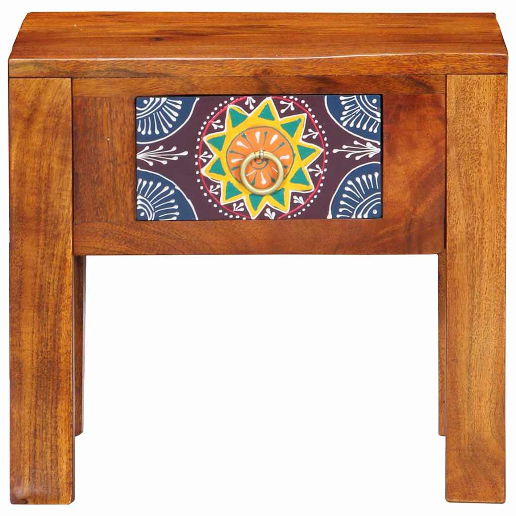 Tavolo laterale con cassetto Marrone 40 x 30 x 36 cm 4016511