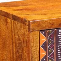 vidaXL Armadio da Notte con cassetto Marrone 35 x 30 x 22 cm