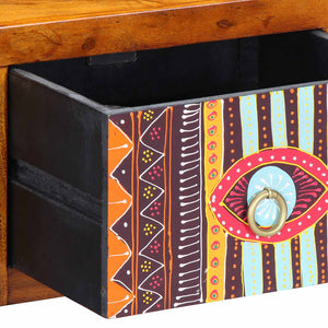 vidaXL Armadio da Notte con cassetto Marrone 35 x 30 x 22 cm