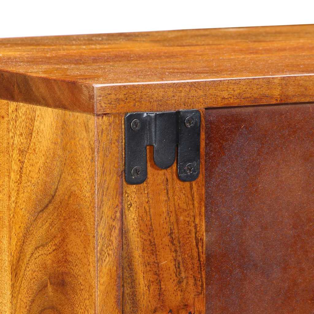 vidaXL Armadio da Notte con cassetto Marrone 35 x 30 x 22 cm