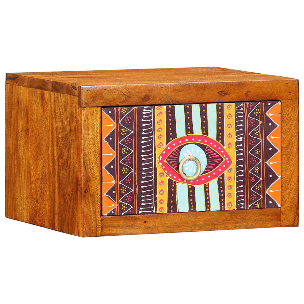 vidaXL Armadio da Notte con cassetto Marrone 35 x 30 x 22 cm