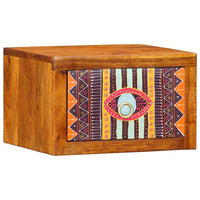 vidaXL Armadio da Notte con cassetto Marrone 35 x 30 x 22 cm