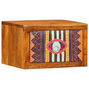 vidaXL Armadio da Notte con cassetto Marrone 35 x 30 x 22 cm