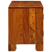 Panca per scarpe marrone ambrato 100 x 35 x 45 cm 4016526