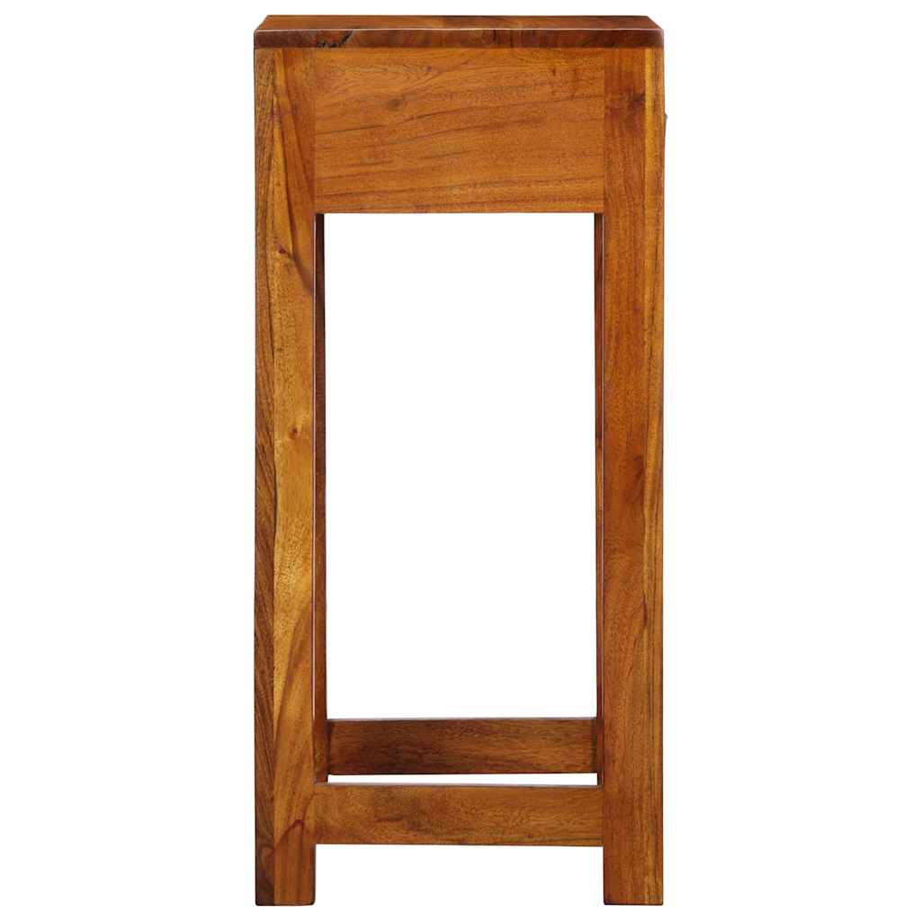 Porta telefono Marrone 35 x 35 x 75 cm Legno massello di acacia 4016528