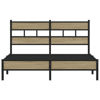 Giroletto senza Materasso Rovere Sonoma 140x200cm in Truciolato 4017255