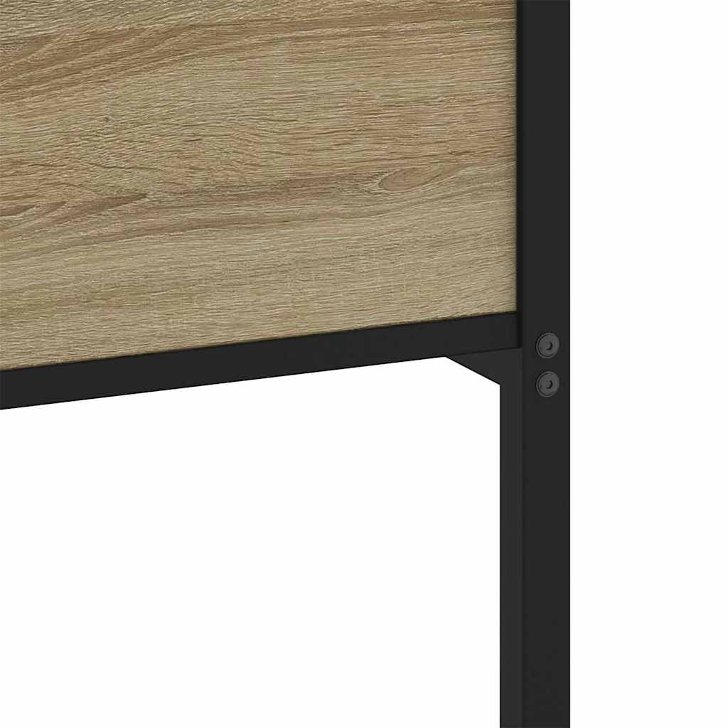 vidaXL Giroletto senza Materasso Rovere Sonoma 80x200 cm in Truciolato