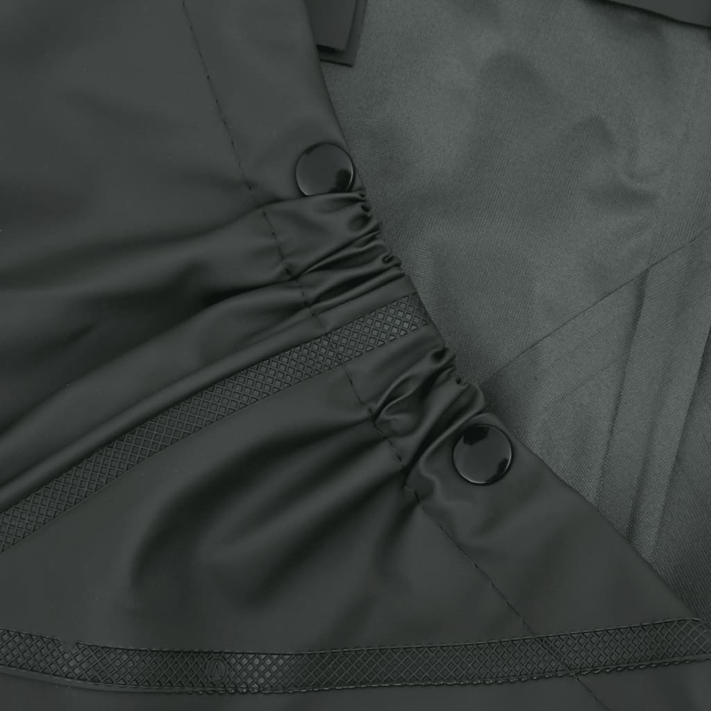 Wader da Pesca con Pettorina e Stivali Verde Scuro Taglia 39