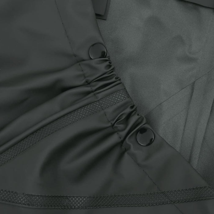 Wader da Pesca con Pettorina e Stivali Verde Scuro Taglia 39