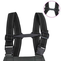 Wader da Pesca con Pettorina e Stivali Verde Scuro Taglia 43 4016977