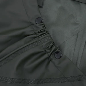 Wader da Pesca con Pettorina e Stivali Verde Scuro Taglia 44