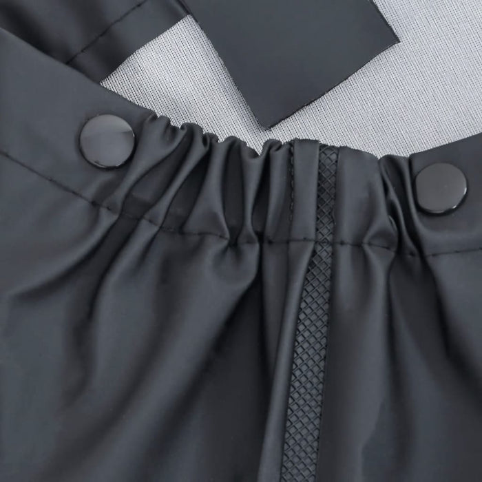 Wader da Pesca con Pettorina e Stivali Nero Taglia 41