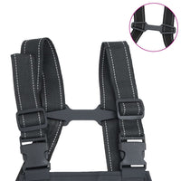 Wader da Pesca con Pettorina e Stivali Nero Taglia 44 4016987