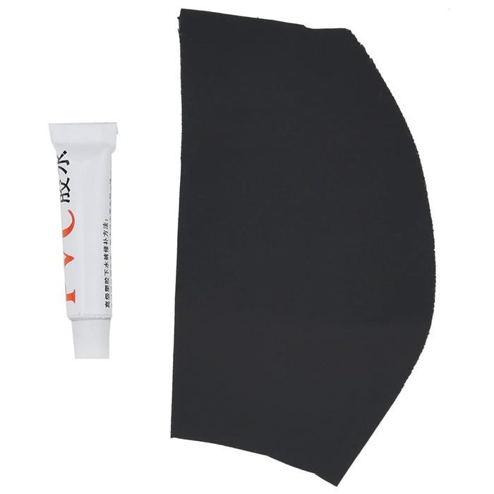 vidaXL Wader da Pesca con Stivali Nero Taglia 46