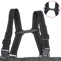 vidaXL Wader con Stivali e Cintura Verde Scuro Taglia 44