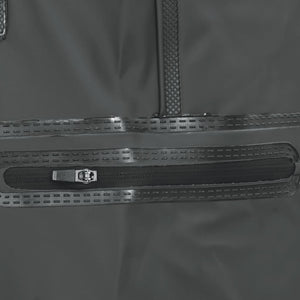 vidaXL Wader con Stivali e Cintura Verde Scuro Taglia 44