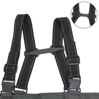 vidaXL Wader con Stivali e Cintura Verde Scuro Taglia 45